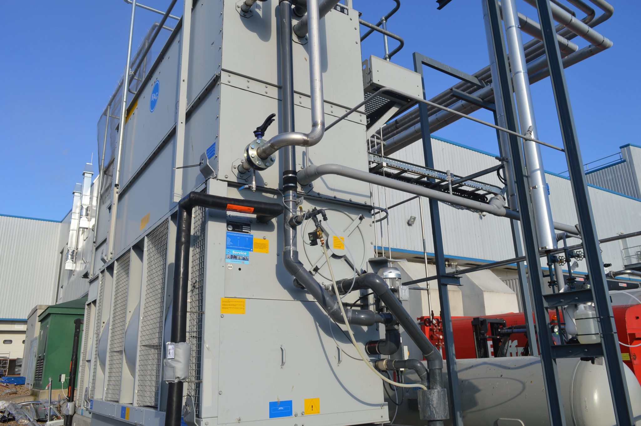 Industrial Ammonia System for Doughnut Freezing