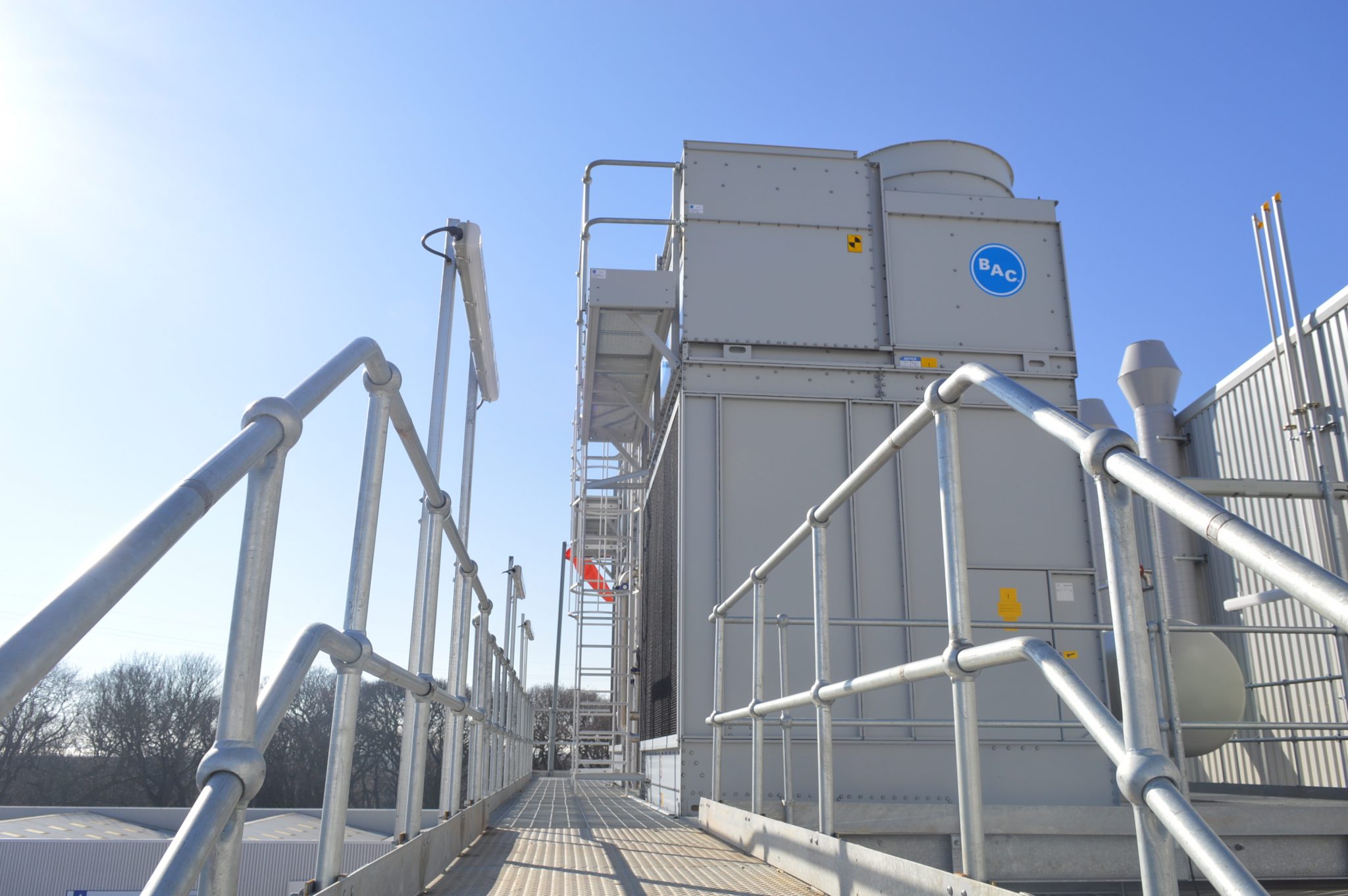 Industrial Ammonia Central 2-Stage Refrigeration System