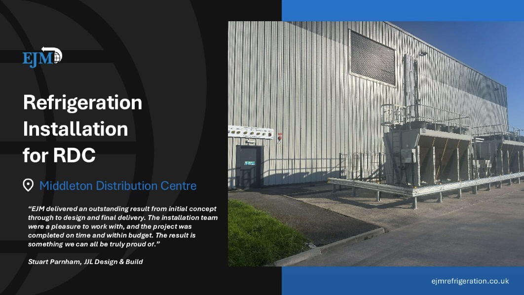 Case Study – Refrigeration Installation for Middleton Distribution Centre